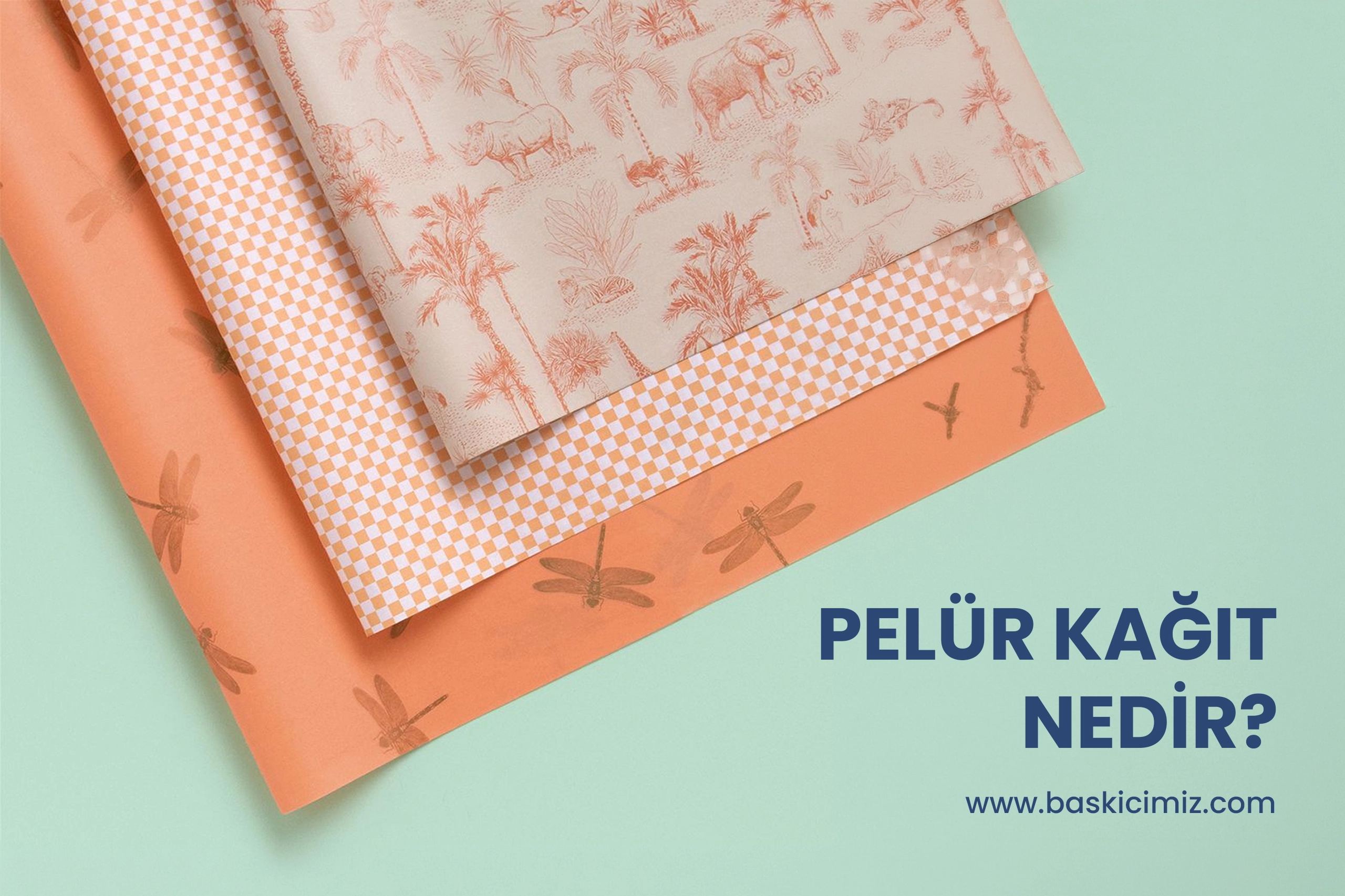 pelür kağıt baskı